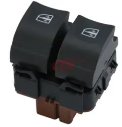Dacia Duster Sol Cam Düğmesi 2 li 7 Fişli Kahverengi Taban Yerli Marka