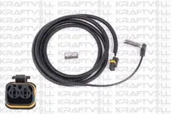 ABS Sensörü Arka Sağ Kampana Tip (2150 mm) B Tipi Siyah Fıs (Spıral Korumalı) Man Truck Man Tgx Tgs 07 >