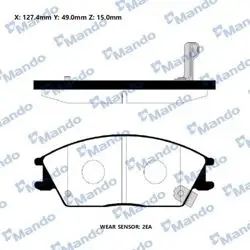 Hyundai Accent 95-06 Getz 00-Ön Fren Balatası