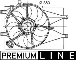 / Fan Motoru Davlumbazlı (Fiat: Palio 1.2 8V 16V Klimalı) 8Ew351040-751