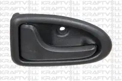 Kapı İç Açma Kolu Sol Siyah Renault Clio Dacia Logan