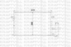 Klima Radyatörü Lacetti Nubira 05-(640×400×16) Radyatörü Marka