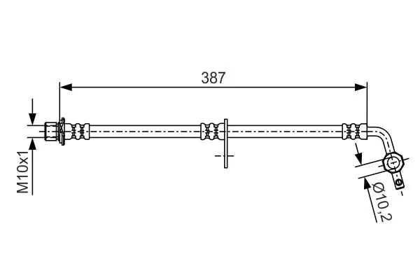 Fren Hortumu Land Cruiser 100 J1 98-07