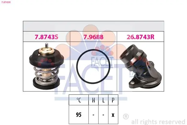 Termostat-VW 1.8-2.0 Tfsi Golf V Passat A3 A4 A5