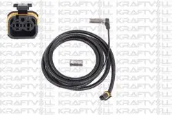ABS Sensörü Ön Sağ Kampana Tip (2300 mm) B Tipi Siyah Fıs (Spıral Korumalı) Man Truck Tgm >