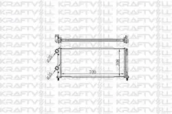 Motor Radyatör Doblo 1,3 / 1.9 JTD Ym Brazing (Klimalı Klimasız) / (1 Sıra Alb Sıstem) (700*380*16) Brazing (Mt) Radyatörü Marka