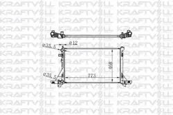 Motor Radyatörü Master III 2,3 Movano B Nv400 Vauxhall Movano Mk II (773*468*22) Brazing (Mt) Radyatörü Marka