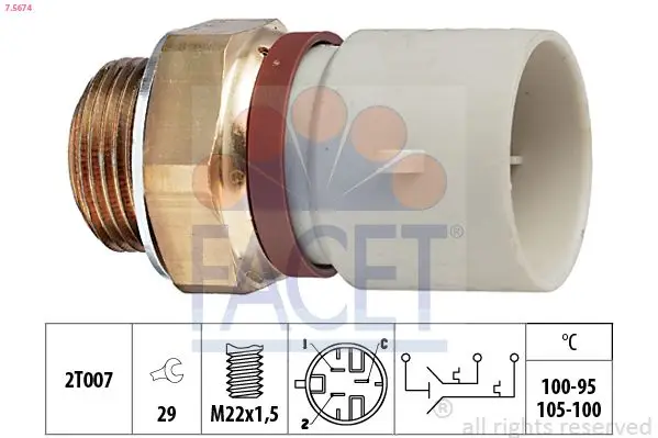Fan Müşürü Opel Vectra B (3 Fişli 100-95)