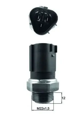 Termostat / Fan Müşürü 95-84C102-91C 3Pın VW Caddy 04-15 Golf 98-14 Polo 02 Audi A3 97-13 Seat Leon 00-13