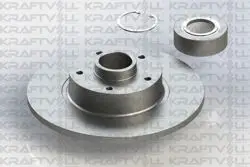 Fren Diski Aynası Arka Rulmanlı Nissan Nv300 16- Renault Traffic 1.6Dcı 14- 280 mm