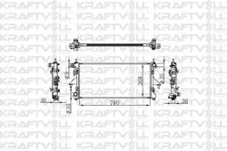 Motor Su Radyatörü Boxer III Jumper III Ducato III 2006-Klimalı (780*368*34) Brazing Radyatörü Marka