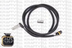 ABS Sensörü Sağ Kampana Tip (1850 mm) B Tipi Siyah Fıs (Spıral Korumalı) Man Truck Tga 18.360