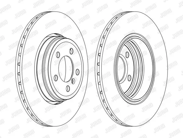 Jur-562437Jc / BMW E65 Arka Disk 34211166129 Adet