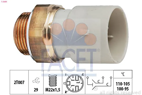 Fan Müşürü Astra F / Vectra A / Corsa B (3 Fişli100-95)