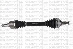 Aks Sol Komple P206 (Dıs Freze:25 Ic Freze:22 Boy:599mm) ABS Li: 48 Dıs Tu5jp4 (1.6 16V)