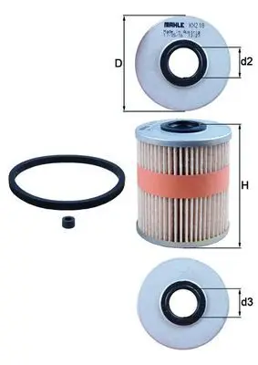 Mazot Filtresi Master II 2.5 G9u Traffic II 1.9 F9q