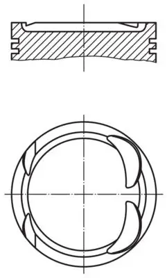 Piston Segman Std 82.00 mm Mercedes M271 203-204-211