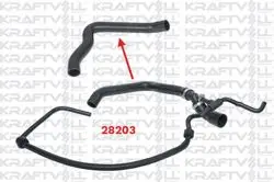 Radyatör Üst Hortumu (Ok Ile Gosterılen) Lt35 Volt 2.5Tdı