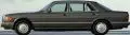 Mercedes Benz W126 Kasa Orta Uzun Rot İthal 2