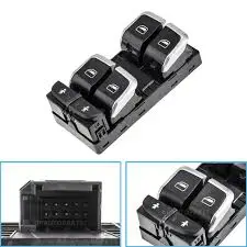 Sol Ön Cam Düğmesi-Dörtlü (Audi A6 11-18 A7 11-18 Q3 12-18)