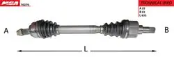 Aks Sol (Peugeot: 307 Citroen: C4 1.4 16V 1.6 16V Ie Ma Sanz.)
