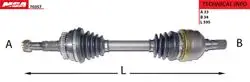 Aks Sol ABS Li (Opel: Vectra B 1.8 2.0 29D-02)