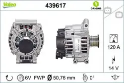 Alternatör Kmp Peugeot 308 1.6 vTi Alternatör Kmp Bınek Valeo Marka