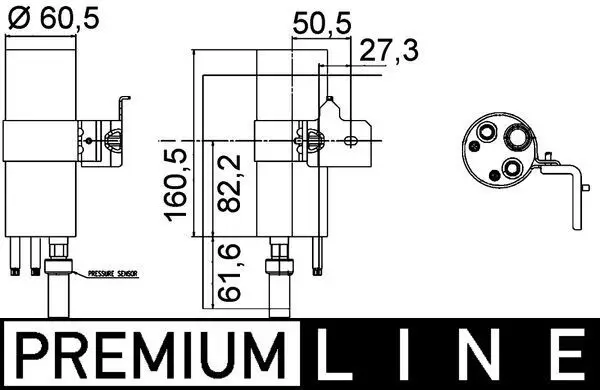 / Klima Tüpü (Ford: Fiesta 08 -) 8Ft351335-251