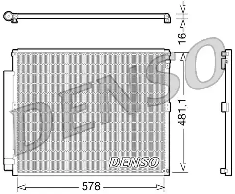 Klima Radyatörü Toyota Land Cruiser 02-4.0I
