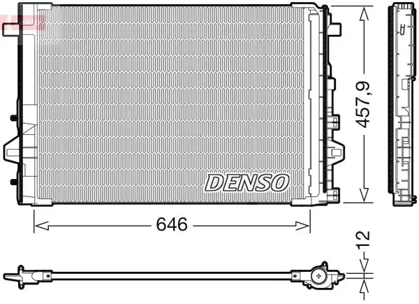 Klima Radyatörü Mercedes X117 13-18 W176 13-18 W246 13-18 C117 13-18