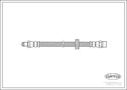 Fren Hortumu S60 / S90 / V70 Arka