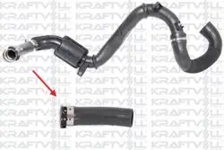 Turbo Hortumu Traffic II Vivaro 2.0 DCI (Silikon Plastik Boru Hariç)