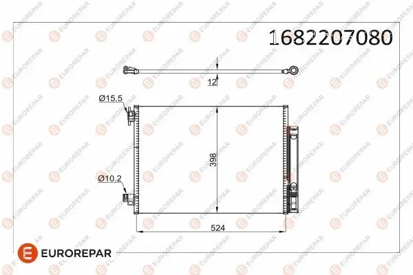 Psa / Klima Radyatörü Captur Clio IV Dokker Lodgy Sandero II Symbol II