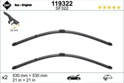 Silecek Swf (X2) 550 / 530 (Audi Tt 03) 55 / 53