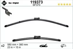 Swf Visioflex Flat Blade (X2) (580 + 380 mm) Nissan Juke (P13a) (12.2019 /)
