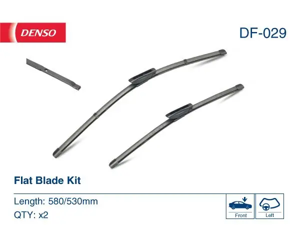 Silecek Setı 580-530mm Renault Kangoo 09 -