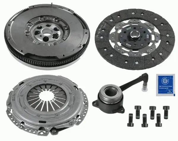Dmf Volanlı Debriyaj Seti (VW 1.9 TDI Golf IV Bora Sharan Skoda Octavia 00-06 Ford Galaxy I)