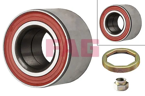 Ön Teker Rulmanı (Fiat 127 0.9 71-83 / 128 1.1-1.3 69-74 / Uno D255 1.1 83-89 / Seat Fura 0.9 84-86)