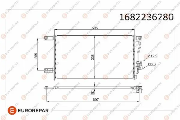 Psa / Erp Klima Radyatörü Mitsubishi Pajero Sport I L200 (K7_T,K6_T)