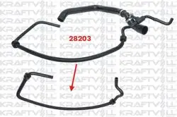 Radyatör Üst Hortumu (Ok Ile Gosterılen) Lt35 Volt 2.5Tdı