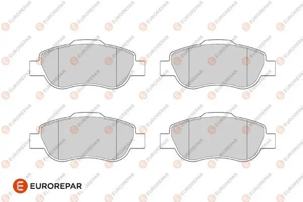 Psa / Erp Fren Balatası Ön (123mm) Panda1.2 4×4 1.3 JTD 03-(Tamir Takım Kit) Gdb1589