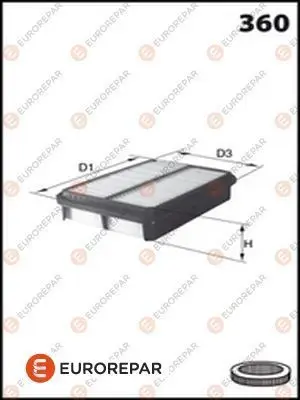 Psa / Erp Hava Filtresi Spark Matız (M200,M250)