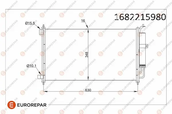 Psa / Erp Klima Radyatörü Nissan Micra III (K12) Note (E11,Ne11) Juke (F15) Tııda (C11