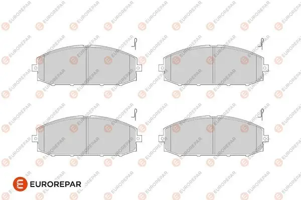 Psa / Erp Fren Balatası Ön (165mm) Nissan Patrol (Y61) Gdb3222