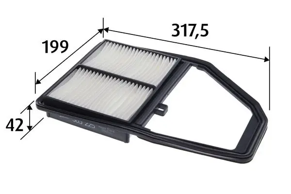 Hava Filtresi (Honda Civic VII 1.4 Is Hb 01-06)
