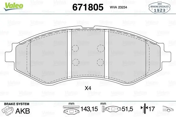 Fren Balatası Ön-Chevrolet Rezzo 05-10 Lacetti 05-13 Daewoo Nubira 99 -