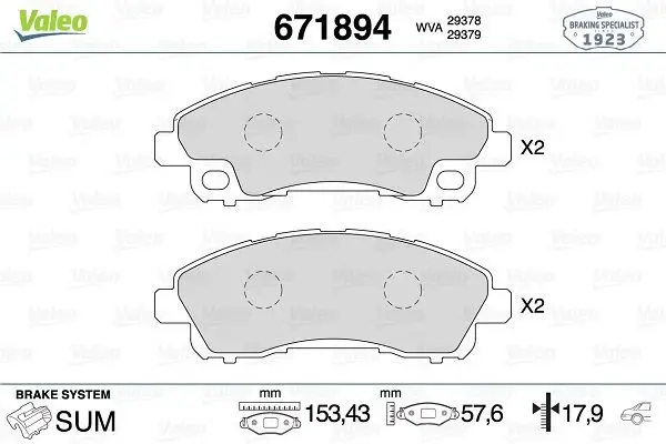 Fren Balatası Ön Arka (Mitsubishi: Fuso Canter Euro6 Tfb35 2017 > 3.5 Ton)