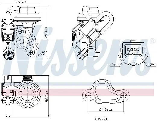 EGR Valfi Mercedes M112 M113