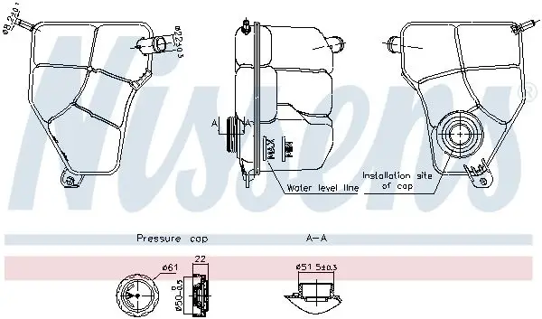 Genleşme Tankı Ford Fiesta (2002) 1.4 TDCI