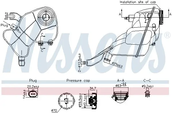 Genleşme Tankı Mercedes W221 C216